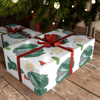 Golf Masters Tournament Wrapping Paper Roll