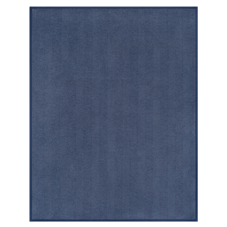 Harborview Herringbone Navy Blanket