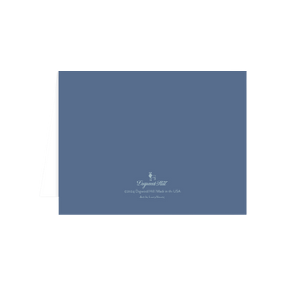Maison de Frédéric Bleue Thank You Card Set