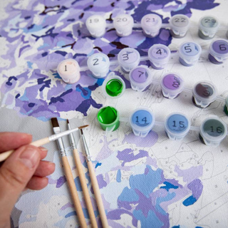 Happily Hydrangea Paint by Number Kit