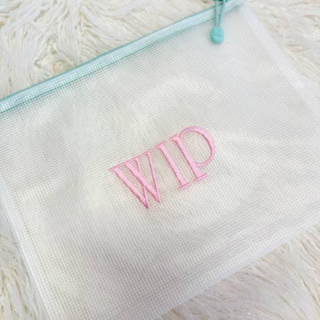 Needlepoint Project Pouch