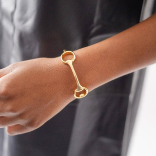 Gold Horsebit Cuff