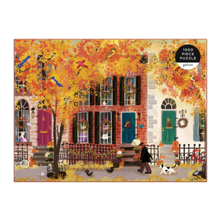 Autumn in the Neighborhood 1000 Piece Puzzle