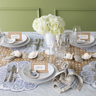Rattan Weave Runner