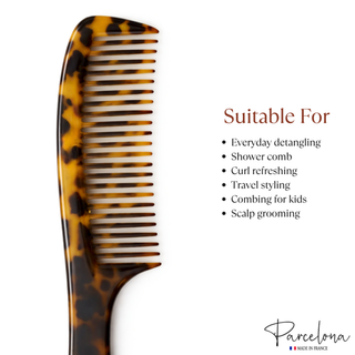Parcelona French Wide Tooth Detangling Comb