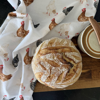 Chickens Tea Towel