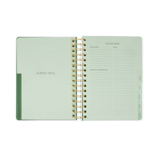 17 Month Large Spiral Planner
