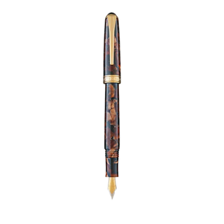 True Writer Classic Golden Dark Tortoise Fountain Pen