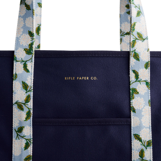 Hydrangea Canvas Carry All