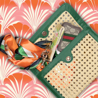 Green French Quarter Clutch