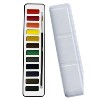 Watercolor Paint Set of 12 Colors
