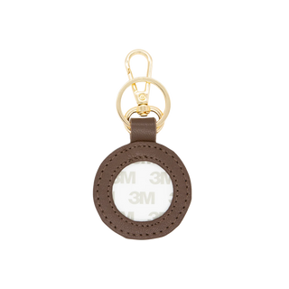 Self-Finishing Leather Key Fob