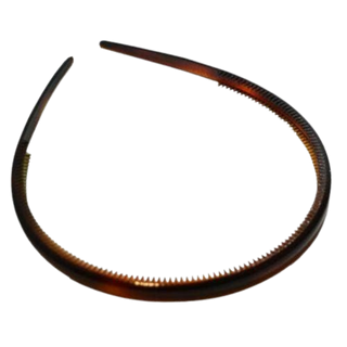 2-Piece Thin Tortoise Shell and Black Headband