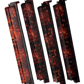Tortoise Shell Mahjong Rack & Pusher Set