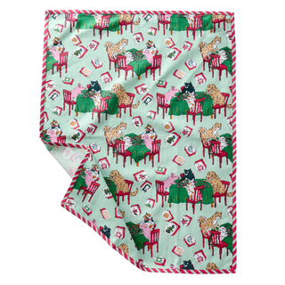 Mahjong Menagerie Tea Towels (Set of 2)