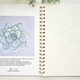 Botanical Watercolor Workbook