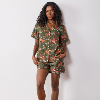 Fox Hunting Short PJ Set