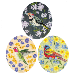 Feathered Friends 100 Piece Set of 3 Jigsaw Puzzles