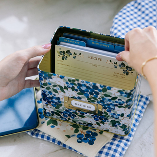 Blueberry Field Recipe Cards