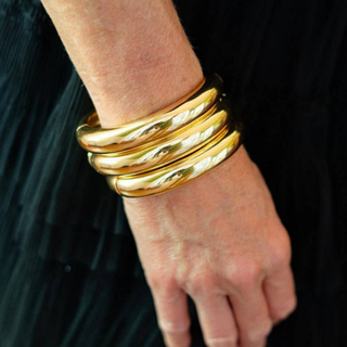 The Quinn Gold Bangle