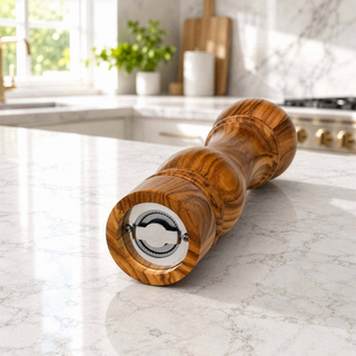 Olive Wood Refillable Pepper Grinder