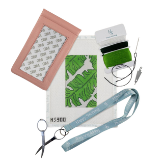 Banana Leaf Bonanza Eyeglass Case Needlepoint Kit
