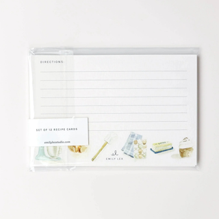 Baking Recipe Cards
