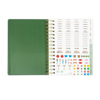 17 Month Large Spiral Planner