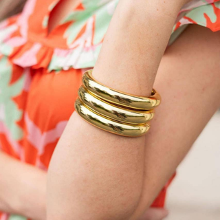 The Quinn Gold Bangle