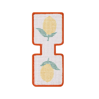 Needlepoint Lemon Keychain Kit