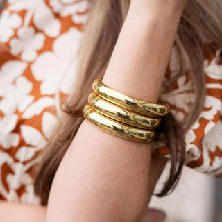 The Quinn Gold Bangle