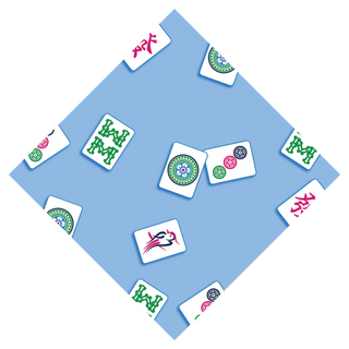 Mahjong Tiles Paper Cocktail Napkins