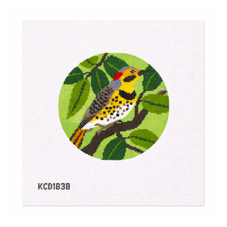 Flicker Bird Needlepoint Canvas