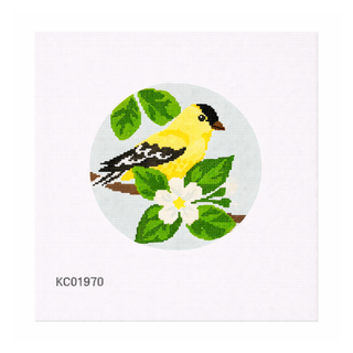 Goldfinch Needlepoint Canvas