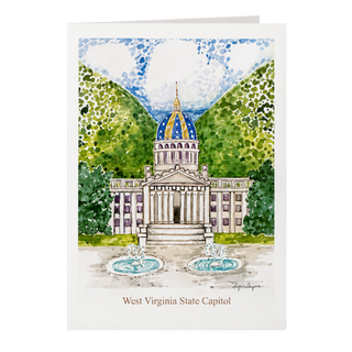 West Virginia State Capitol Card
