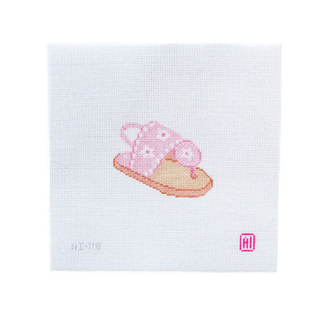 Baby's First Sandal Needlepoint Canvas