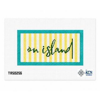 On Island Needlepoint Canvas