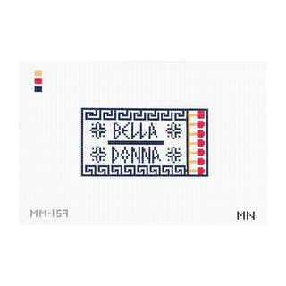 Bella Donna Hotel Matchbox Needlepoint Canvas