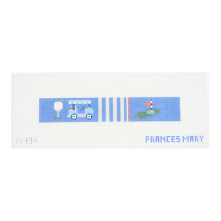 Golf Key Fob Needlepoint Canvas