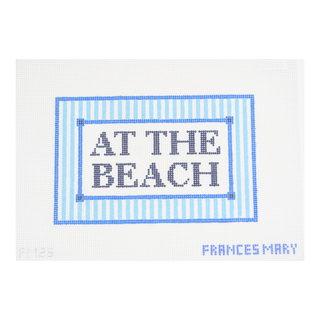 At the Beach Needlepoint Canvas