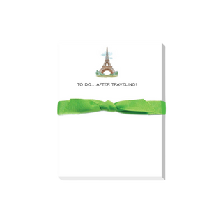 To Do... After Traveling Mini Notepad