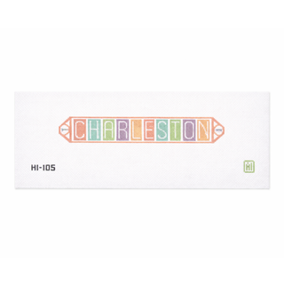 Charleston Key Fob Needlepoint Canvas