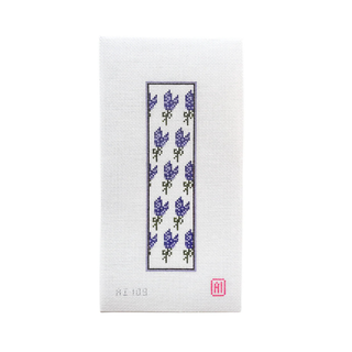 Lilac Bookmark Needlepoint Canvas