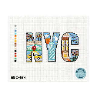 NYC Fall Needlepoint Canvas