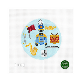 Marching Band Needlepoint Canvas
