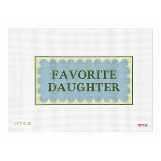 Favorite Daughter Needlepoint Canvas