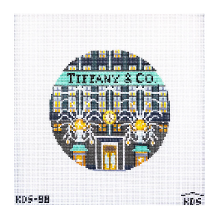 Tiffany & Co. Round Needlepoint Canvas
