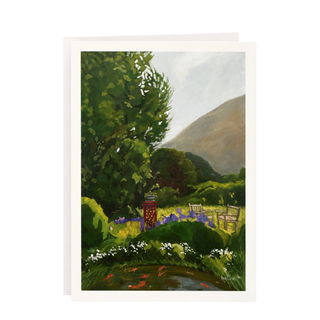 Out in the Garden Card