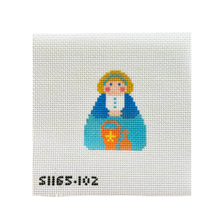 Beach Angel Needlepoint Canvas