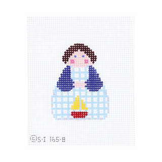 August Angel Needlepoint Canvas
